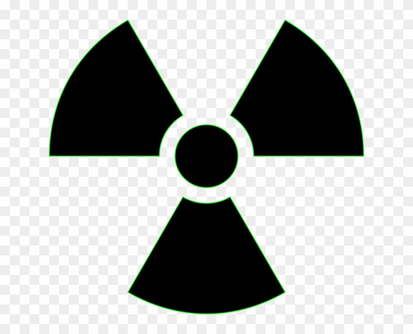 Radiation Warning Symbol - Radiation Symbol Black And White #1258192