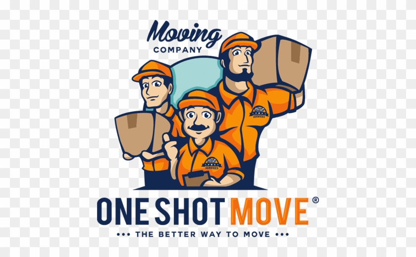 Movers Cartoon Oneshotmove Moving Company Your Local - Kranium / This  Morning - Single - Free Transparent PNG Clipart Images Download