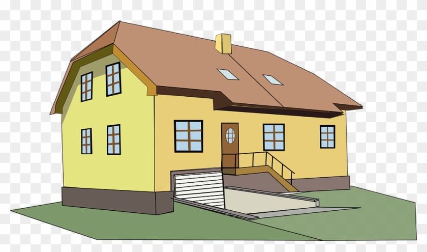 Cartoon House Pics 2, - Cartoon 2 Story House #1258229