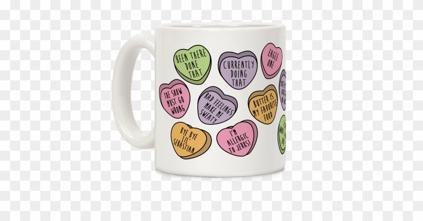 Andy Quotes Conversation Hearts Coffee Mug - Mug #1258277