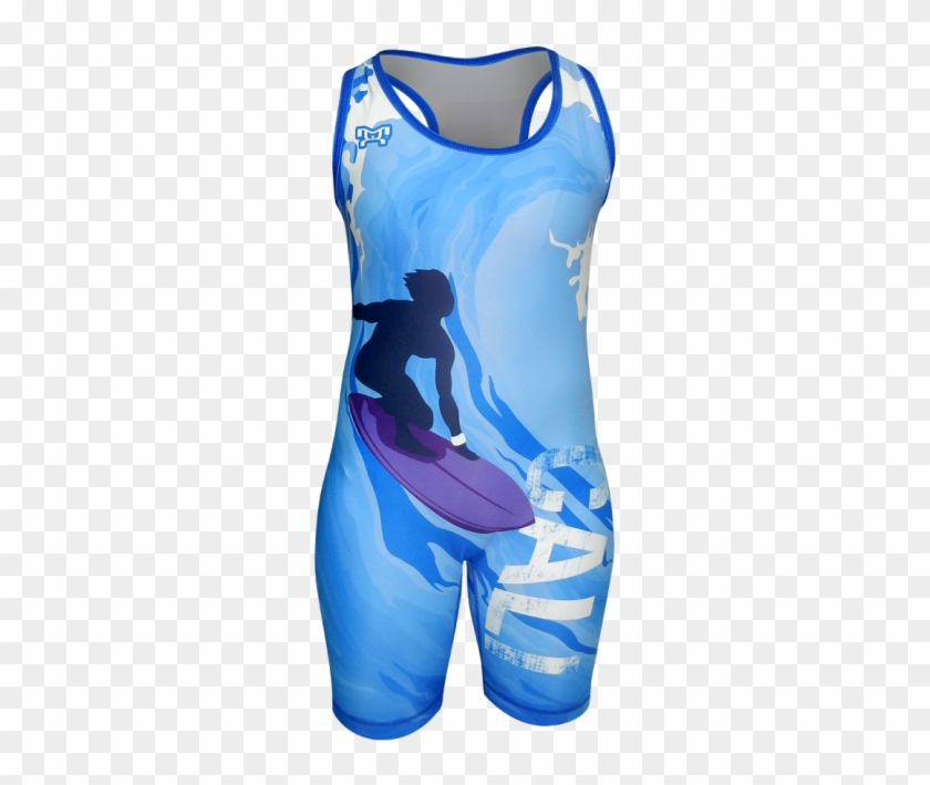 Myhouse Women's Cali Surf Singlet - Wrestling Singlet #1258290