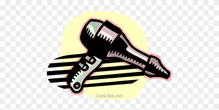 Blow Dryer/ Hair Dryer Royalty Free Vector Clip Art - Illustration #1258500