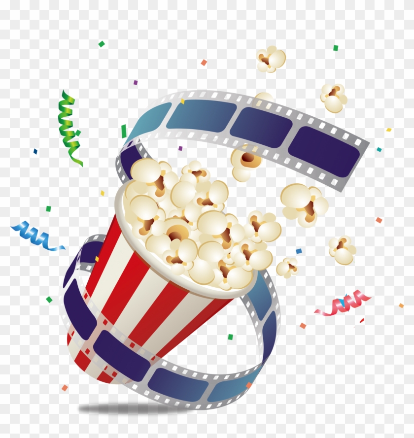Popcorn Photographic Film Cartoon - Film #1258661