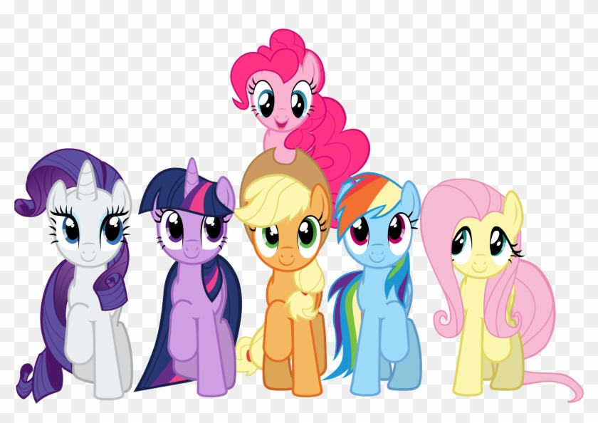 Smile Parade With The Mane 6 From "a Friend In Deed" - Pinkie Pie And Her Friends #1258686
