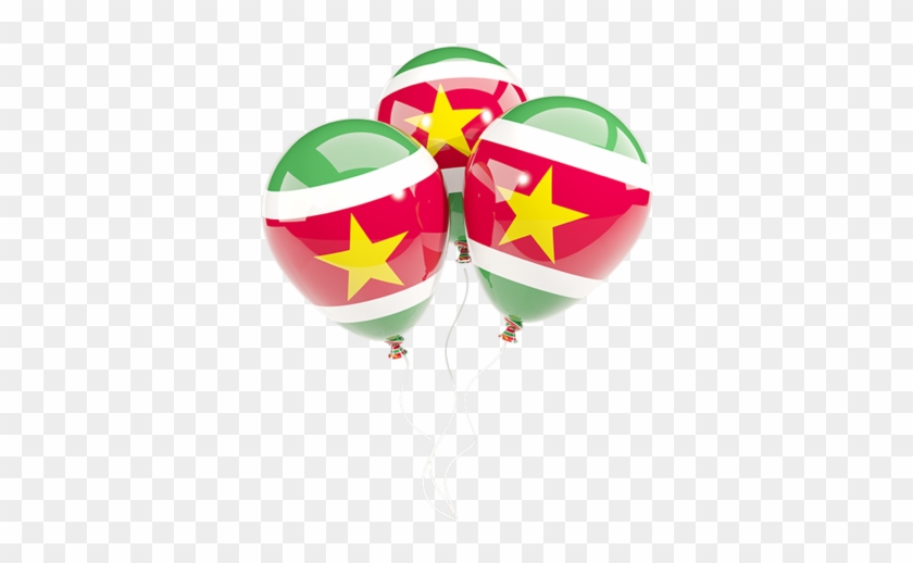 Illustration Of Flag Of Suriname - Balloon #1258701