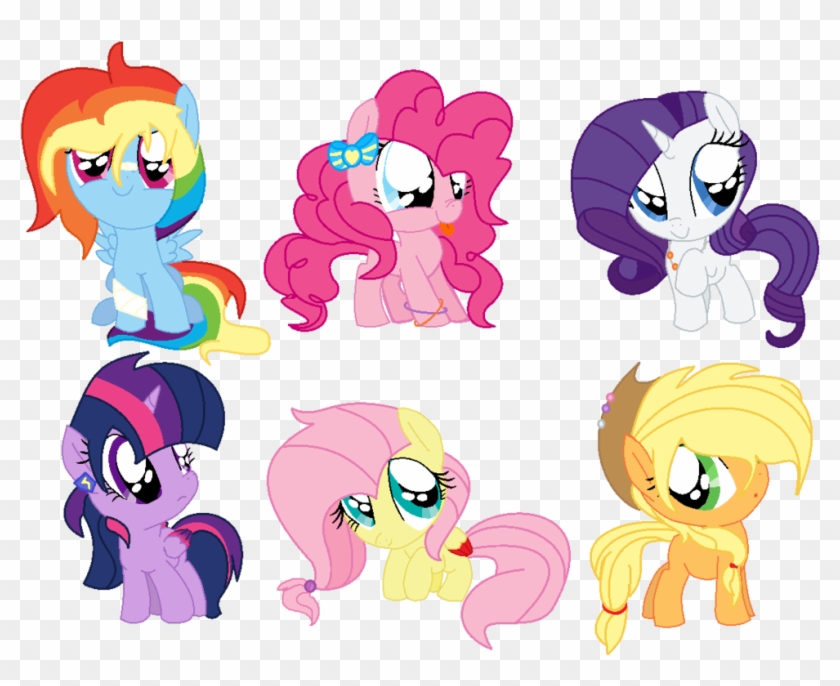 Mane Six Older By Floodyprincess - Cartoon #1258710