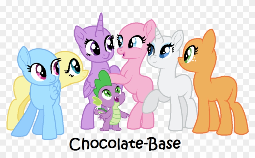 Mlp Base Mane 6 #1258724