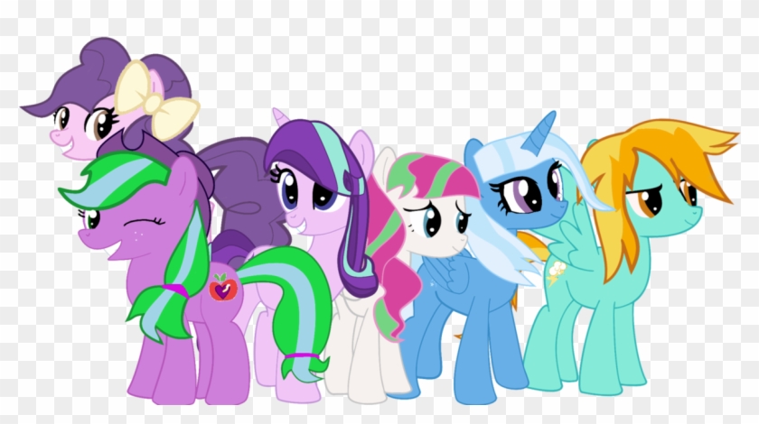 Mlp Au Mane 6 By Magictimeymare12 - My Little Pony: Friendship Is Magic #1258768