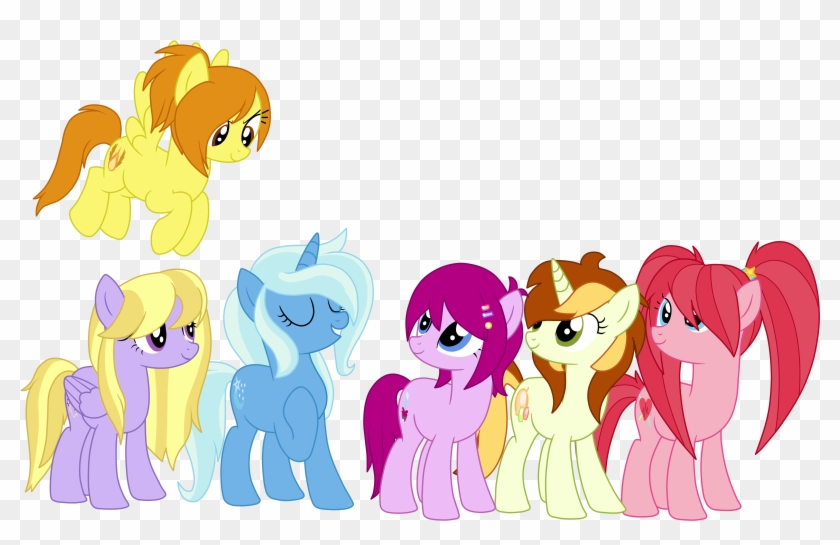 Alternate Mane Six, Alternate Universe, Artist - Cartoon #1258775