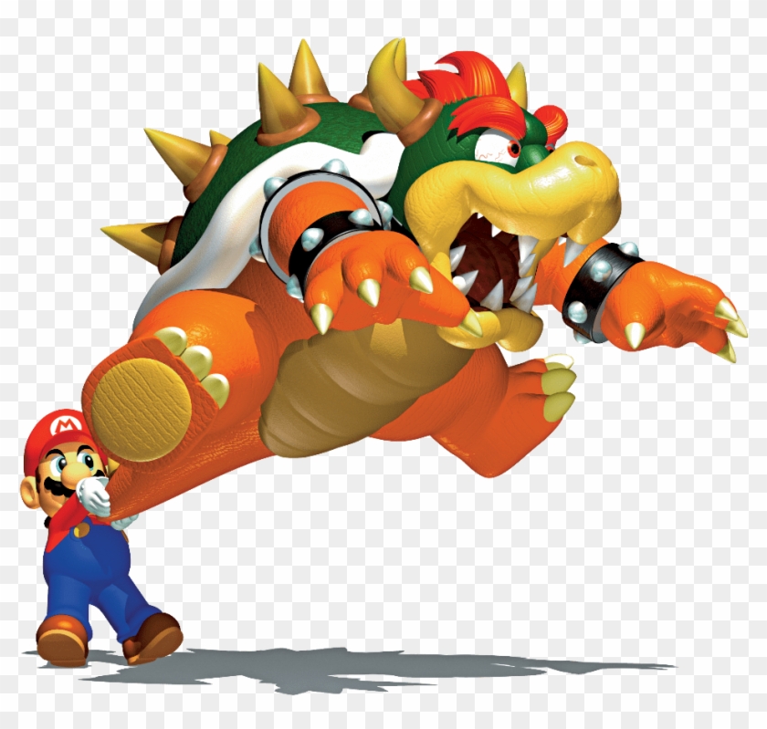 The Super Mario 64 Difference Super Mario And Bowser Free
