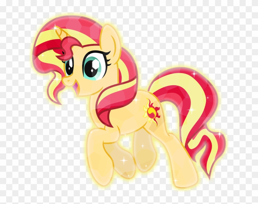 Drawfriend Stuff - Sunset Shimmer Crystal Pony #1258884