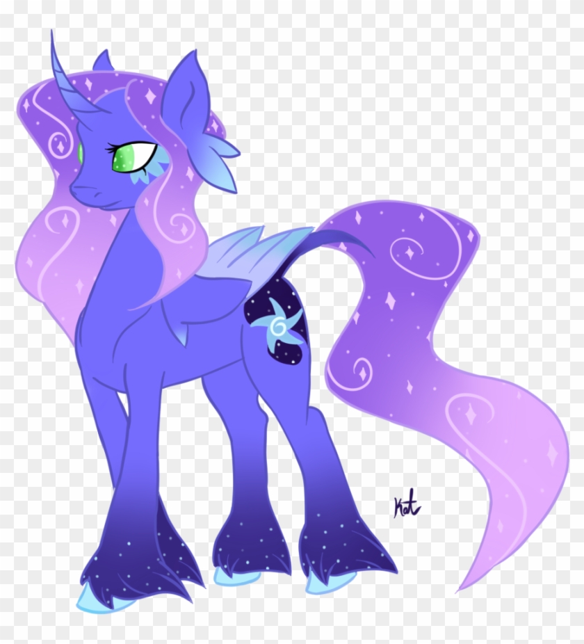 Sparkly Space Horse - Cartoon #1258921