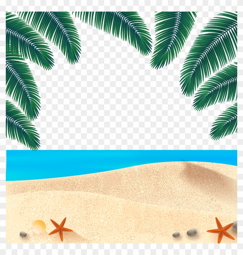 Euclidean Vector Beach - Summer Sand Vector Png #1258978