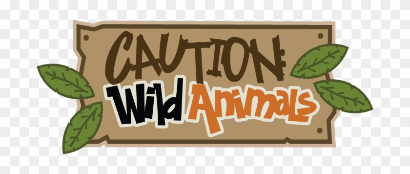 Wild Animals Svg Scrapbook Title Zoo Svg Files Zoo - Wild Animals Scrapbook #1259013