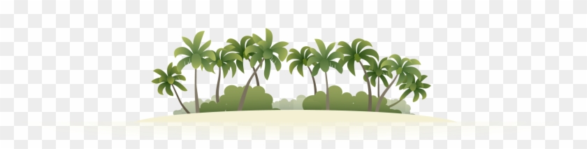 Coconut Euclidean Vector Drawing - Reminisce Tropical Paradise Paper #1259023