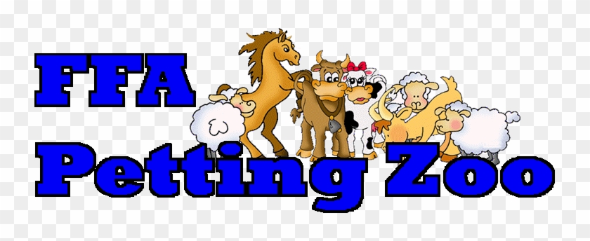 Zoo Clipart Petting Zoo - Farm Animals Clip Art #1259039