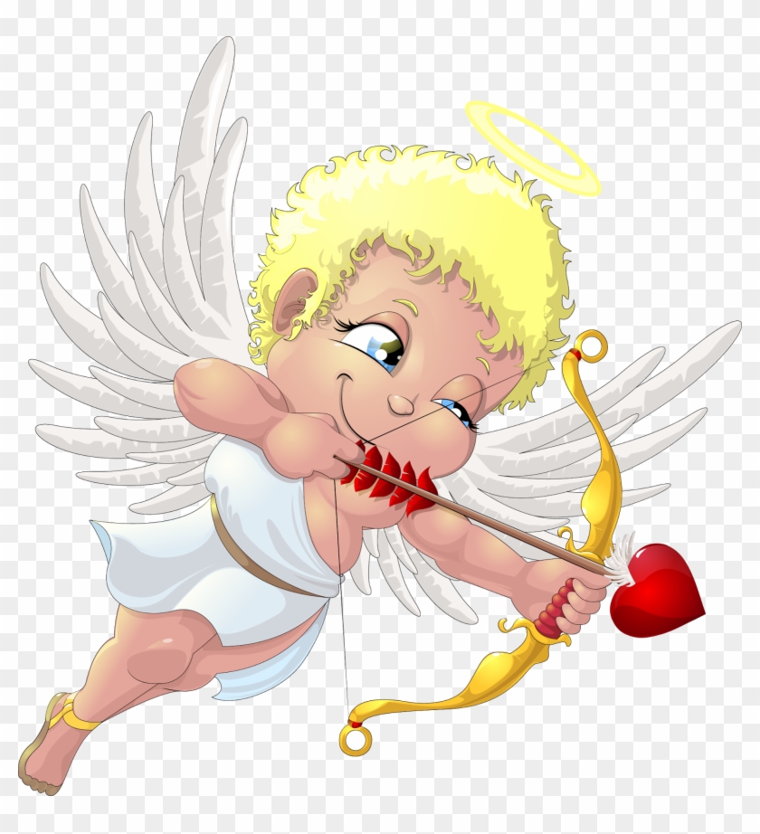 Thần Cupid - Днем Святого Валентина Гиф #1259146
