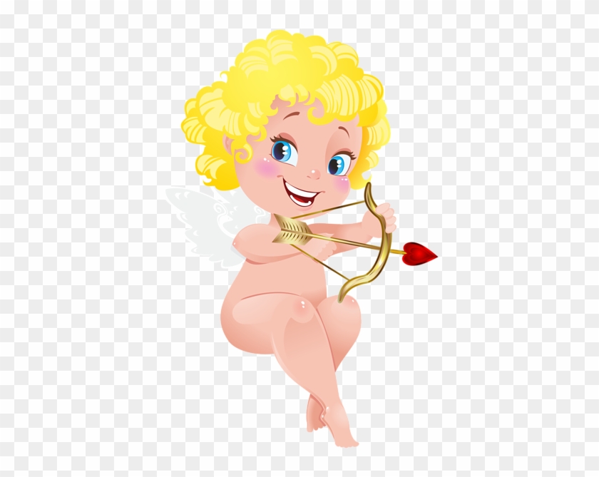 Cute Cupid Angel Png Clipart Image - Clip Art #1259153