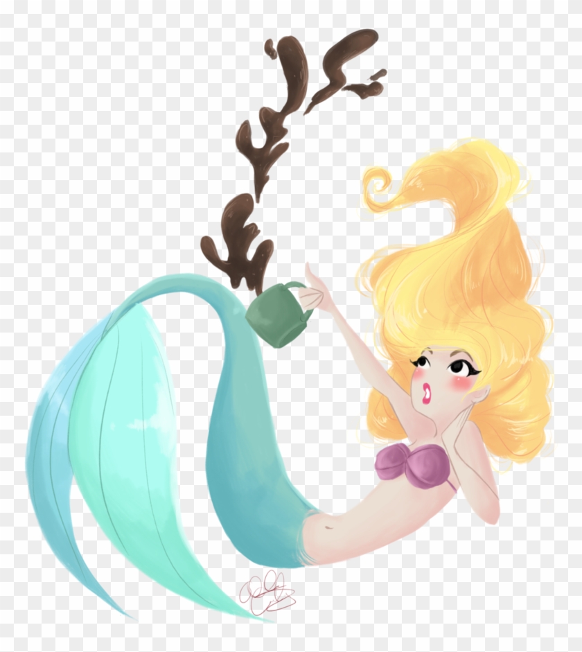 Mermaid Animated Cartoon Figurine - Mermaid #1259226