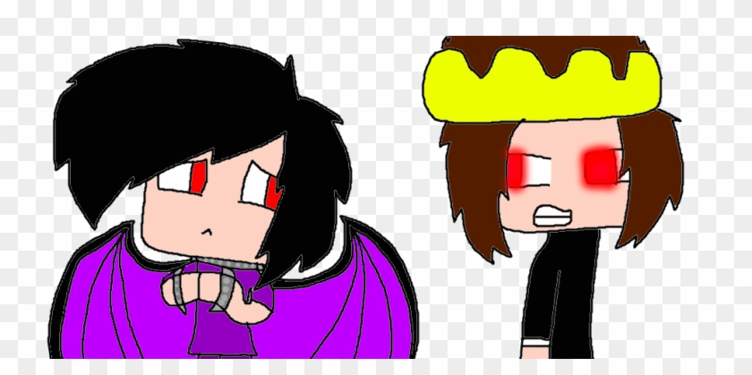 Bryne And His Master By Ask Lord Herobrine - Cartoon #1259241