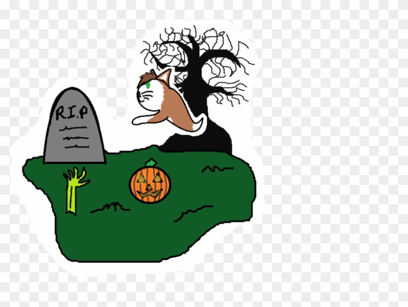 Small Graveyard By Bargestbrimstone - Cartoon #1259248