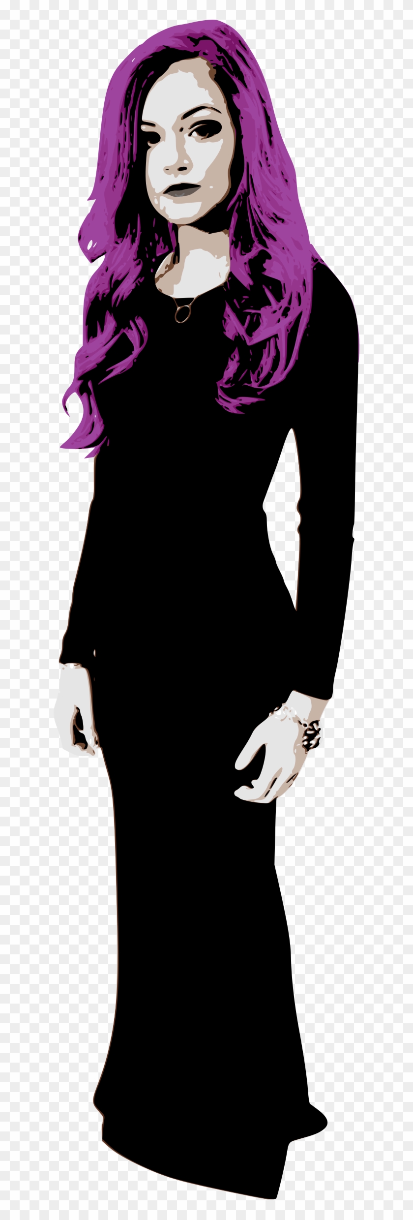 Big Image - Goth Woman In Png #1259388
