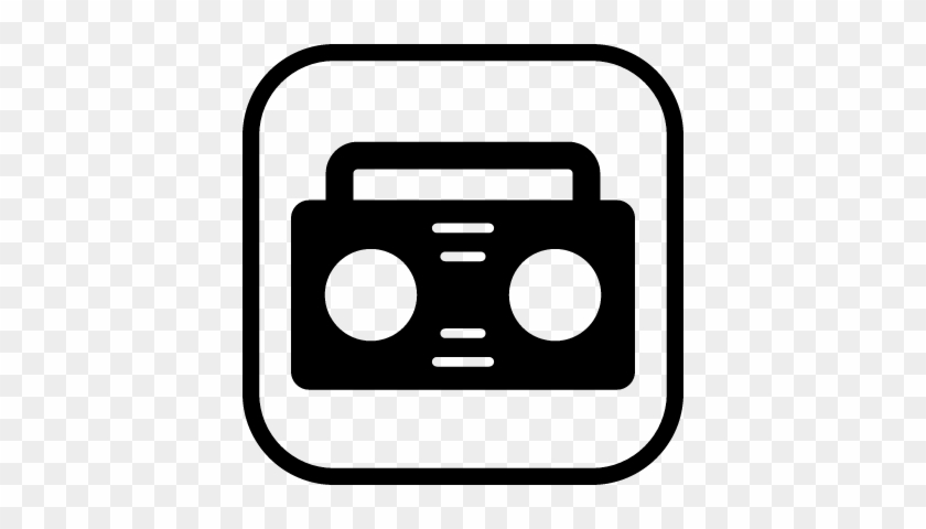 Radio Ghettoblaster Vector - Music #1259586