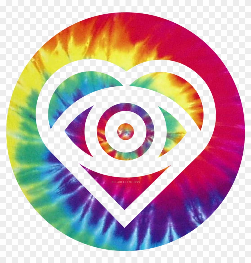 Future Hearts, All Time Low, Tie Dye, Sticker, Tye - All Time Low Future Hearts #1259645