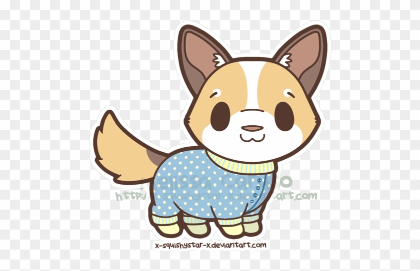 Corgi Clipart Deviantart - Squishy Corgi #1259897