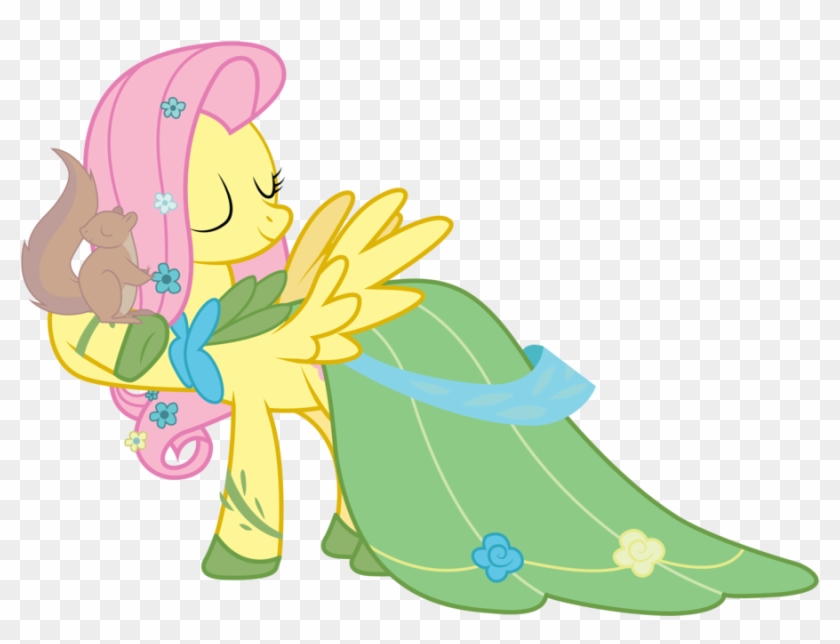 Fluttershy Hugging A Squirrel By Joeyh3- - Fluttershy #1259975