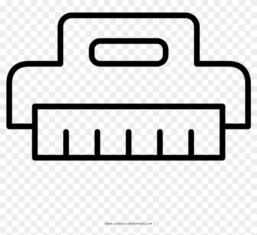 Cleaning Brush Coloring Page - Line Art #1260016
