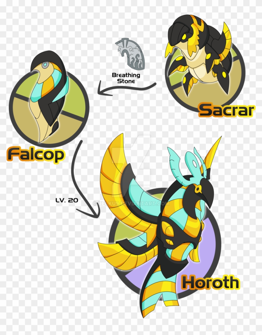 Egyptian Scarab Bird Path By Xelku9 - Egypt Fakemon #1260054