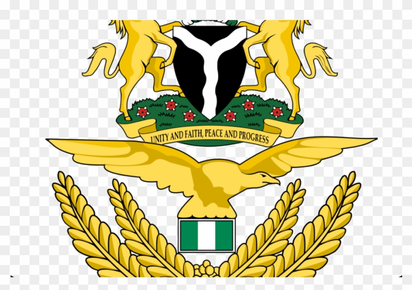 Nigerian Air Force In Massive Shake Up, 58 High Ranking - Nigeria Coat Of Arms #1260077