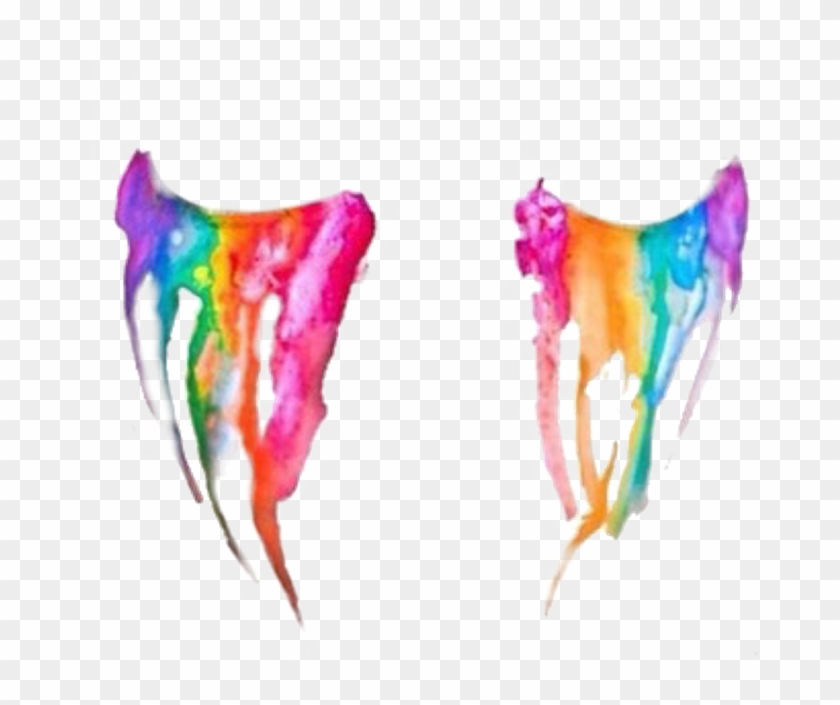 Rainbow Tears Grimeart Freetoedit - Rainbow Tears Png #1260149