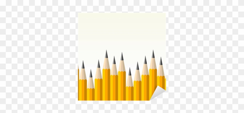 Vinilo Pixerstick Volver A La Escuela Patrón Lápiz - Vinilo Pixerstick Volver A La Escuela Patrón Lápiz #1260176