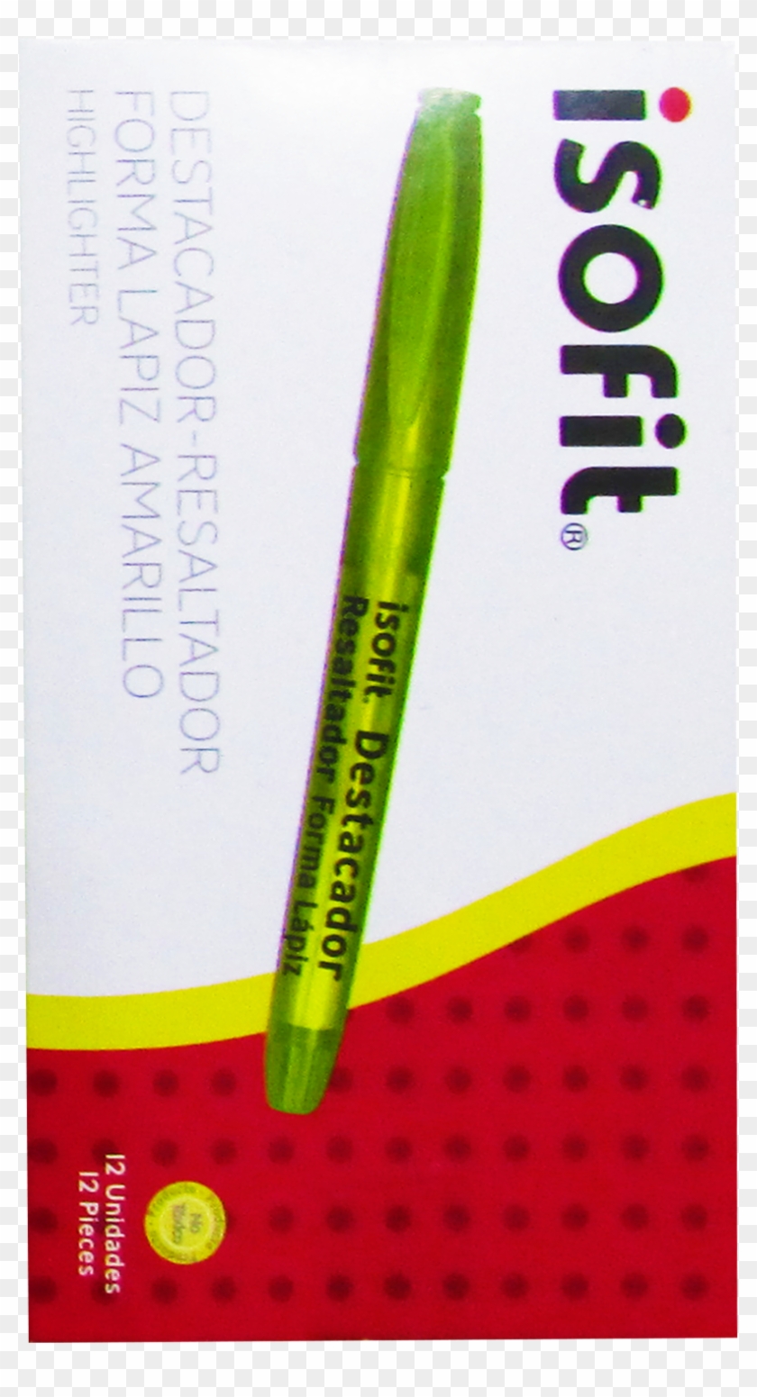 Destacador Lapiz Amarillo 12 Unidades Isofit - Isofit #1260187