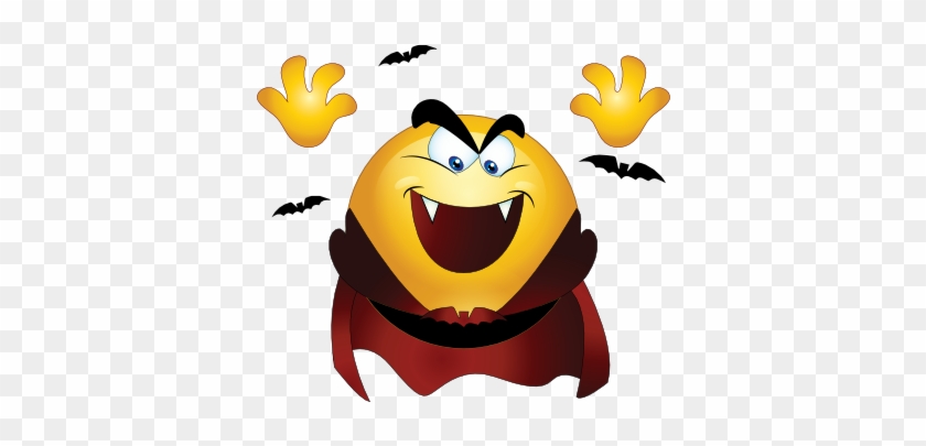 Dracula Smiley Emoticon - Emoji Dracula #1260205