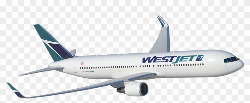 Westjet Airplane - West Jet Plane No Background #1260235