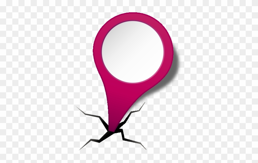 Location Map Pin Purple2 - Map #1260241