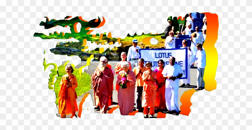 Swami Sagunananda, Swami Mataji, Sri Swami Marudhachalam, - Shichi-go-san #1260328