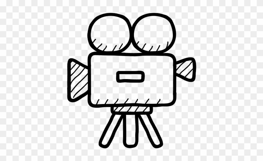 Drawing Video Camera 11 - Camara De Cine Para Colorear #1260376