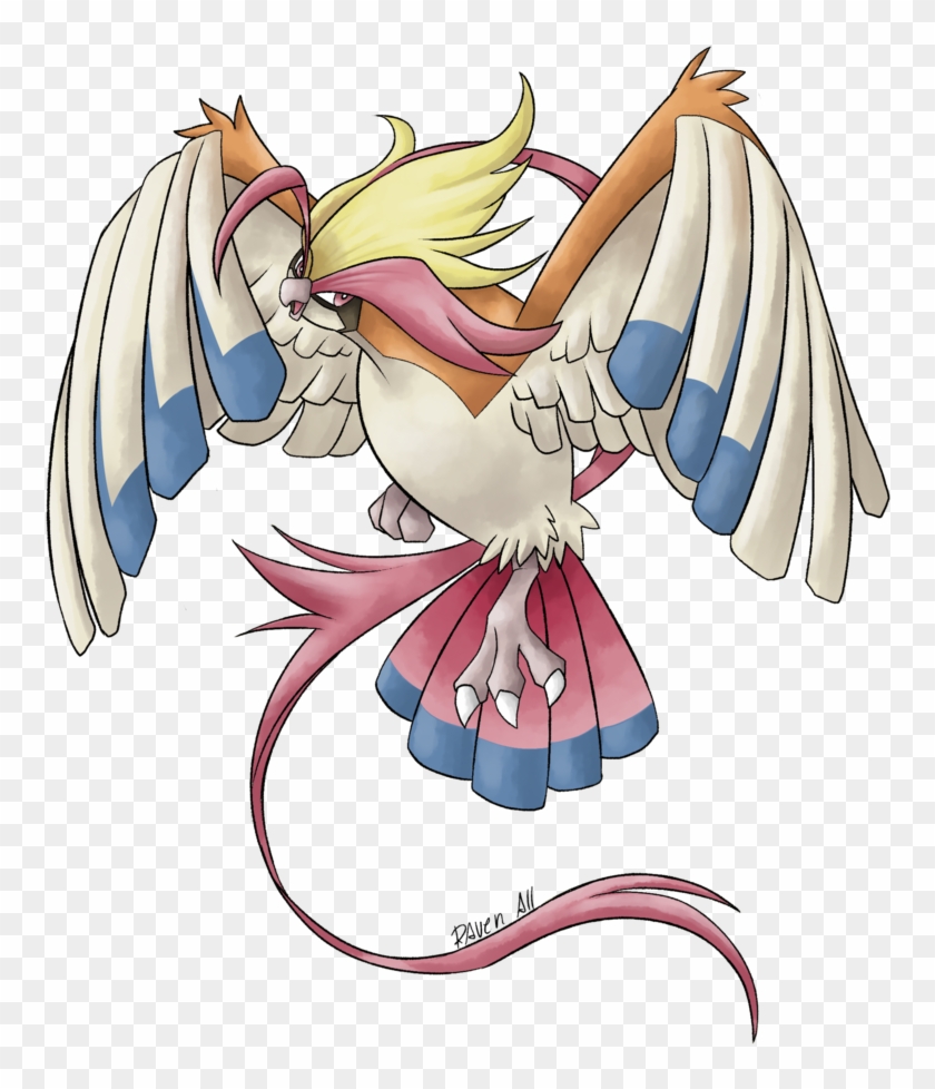 Mega Pidgeot By Allocen - Pokemon Pidgeot Mega Evolution #1260383