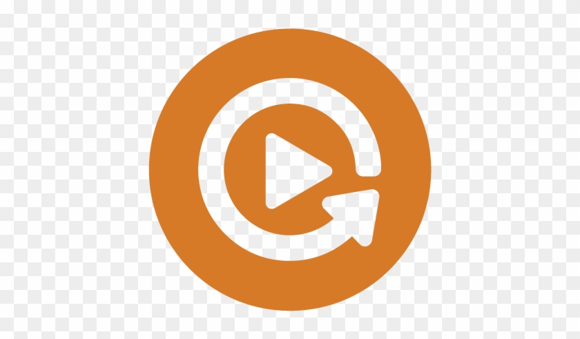 Video And Radio Production - Email Icon Orange Png #1260384