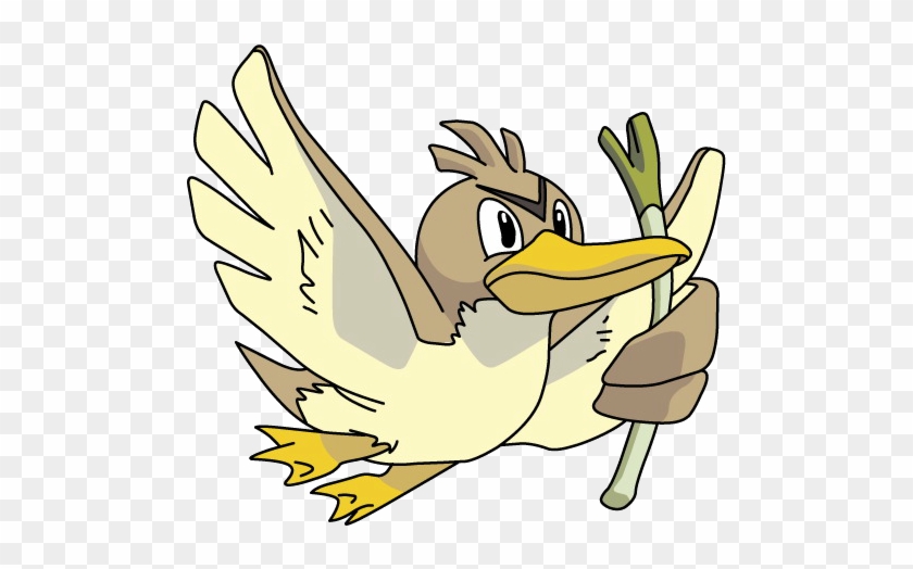 Los 19 Pokémon De Tipo Volador Que Hay En La Aplicación - Pokemon Farfetch D Png #1260414