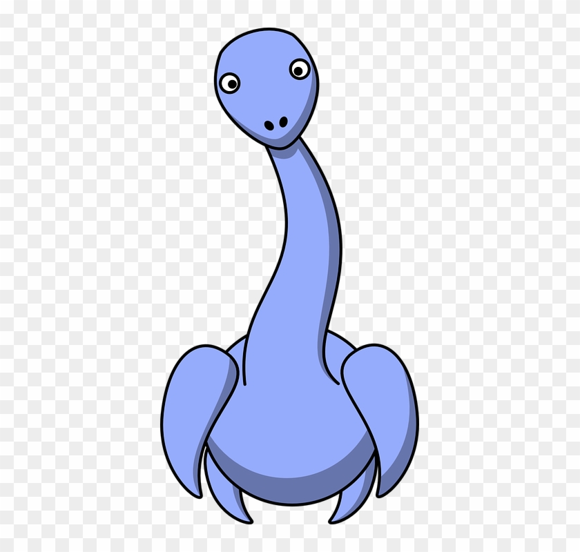Free To Use & Public Domain Extinct Animals Clip Art - Loch Ness Monster Cartoon Png #1260416