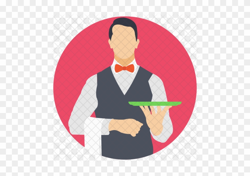 Chauffeur Icon - Waiter #1260422