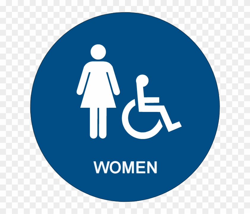 Ada5wbl National Marker Ada Braille Sign, Women ( #1260435