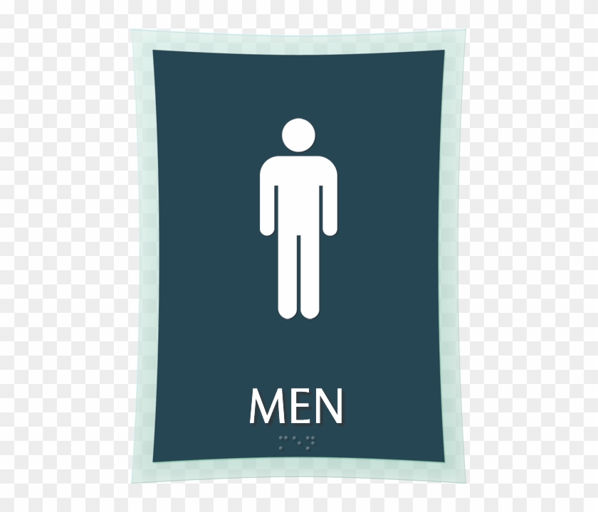 Men Bathroom Sign Deco Bathroom Signs - Traffic Sign #1260457