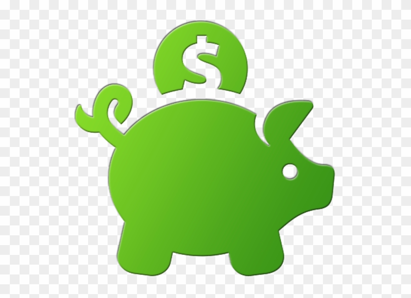 Reduces Operating Costs Which Lower Your Bills - Piggy Bank Icon Png #1260476