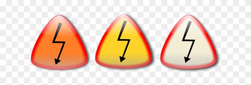 High Voltage, Electricity, Caution, Warning, Attention - Icon Design #1260480